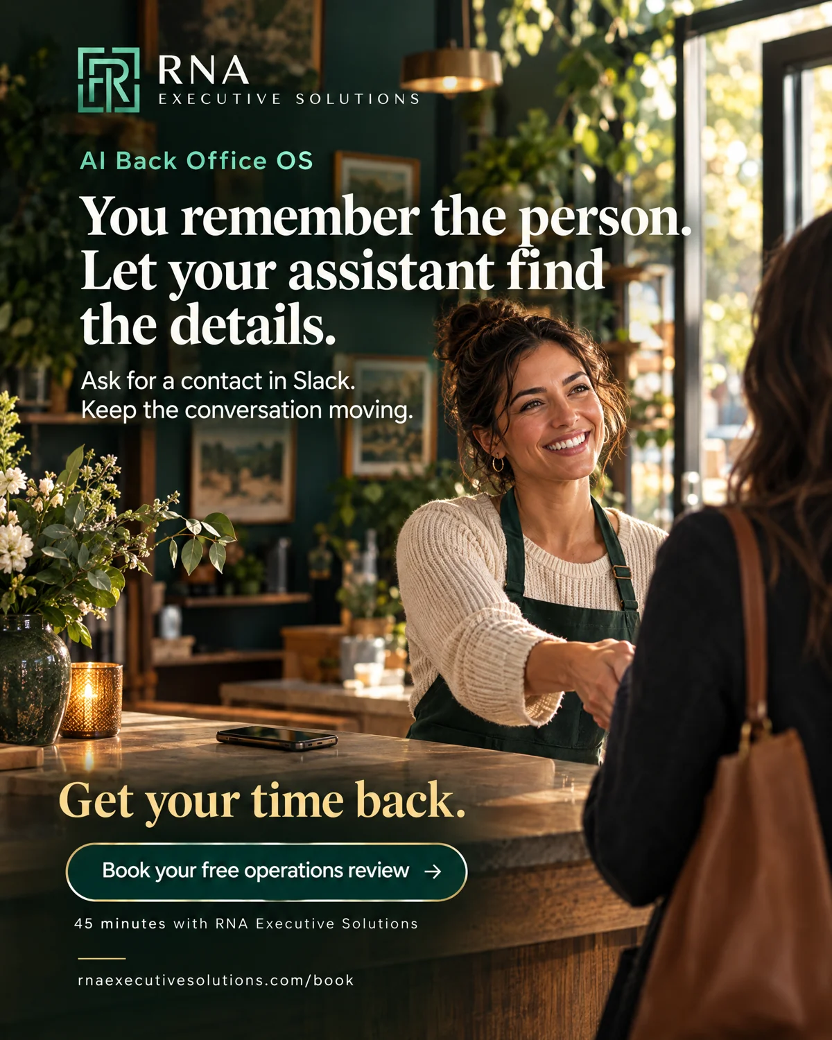 Contact recall campaign creative