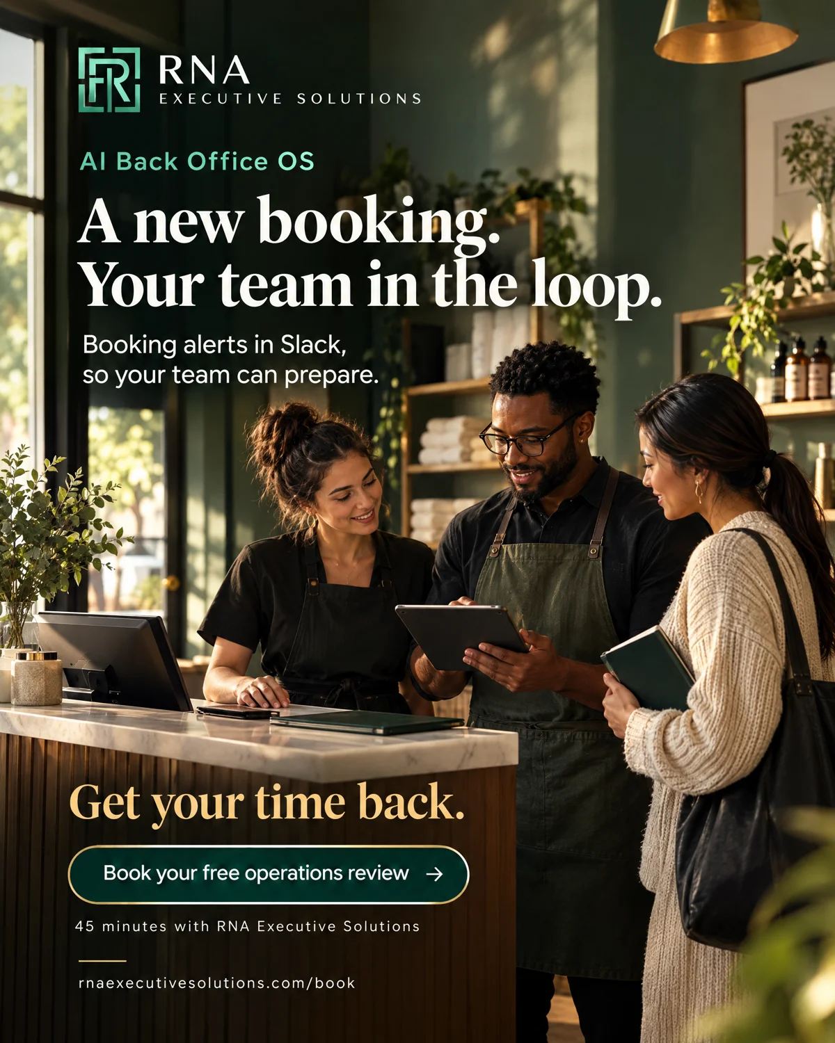 Booking alerts campaign creative